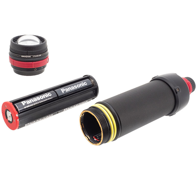 INON LF2400h-EW LED Flashlight (2,400 Lumens, 100° Beam) INON LF2400h-EW LED Flashlight (2,400 Lumens, 100° Beam)